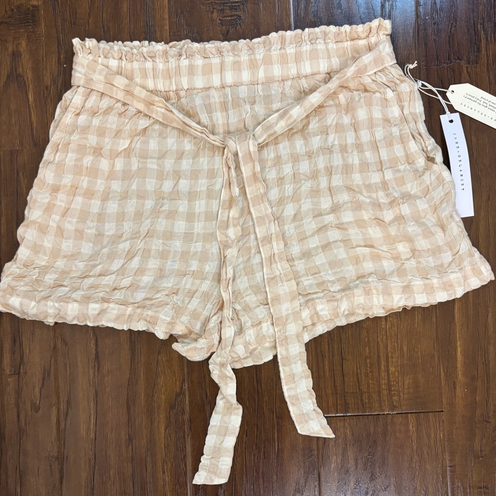 NWT Jane + Delancy Large Tropical Bahama Shorts With Pockets #2185